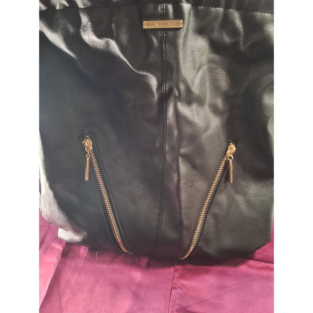 Rampage Draw String Backpack, Leather - image 3